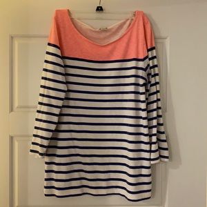 Striped J Crew Top